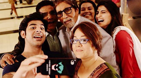 Big Bs screen son, daughter share special bond in real life