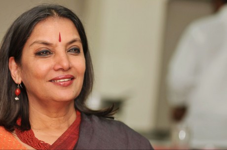 Shabana Azmi working on a short film on domestic violence