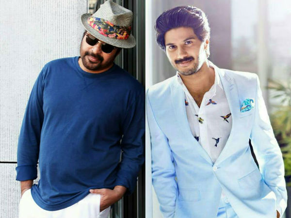 Mammootty and Dulquer Salman as brothers