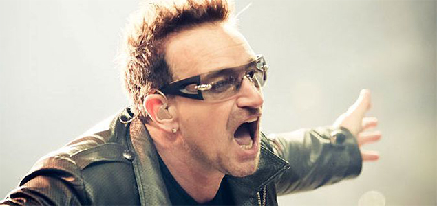 U2s Bono says its not clear if hell be able to play the guitar ever again