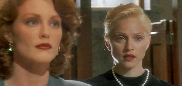 Julianne Moore was afraid of slapping Madonna in the face