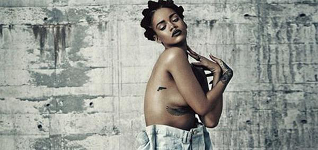 Rihanna strips down once again for new magazine photoshoot