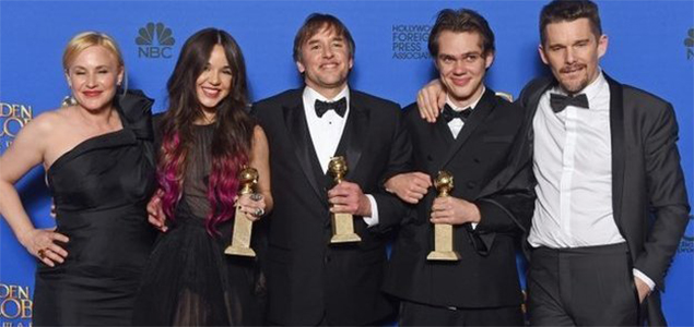 Boyhood wins big, celebs pay tribute to Charlie Hebdo victims at Golden Globes