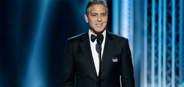 Clooney honoured with lifetime achievement award, professes love for wife on stage