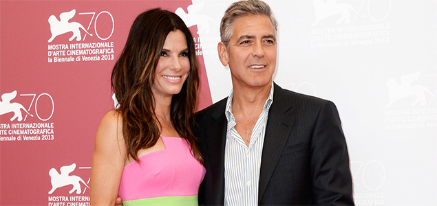 Sandra Bullock is the boss on film sets, says George Clooney