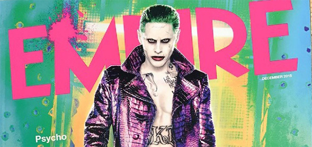 Suicide Squad new stills reveal The Joker with a tattoo that says Joker