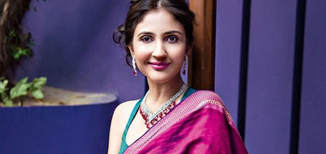 Author Anuja Chauhan turns beach beauty on AIFW ramp