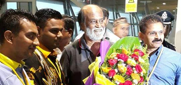 Rajini begins shooting for Kabali in Malaysia