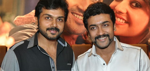 Will Karthi and Suriya be seen in a film?