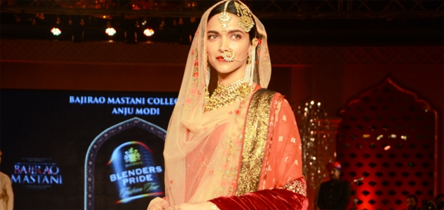 Mastani Deepika Padukones royal fashion affair