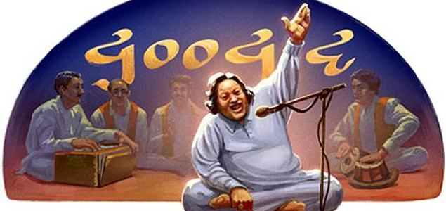 Google dedicates doodle to Nusrat Fateh Ali Khan
