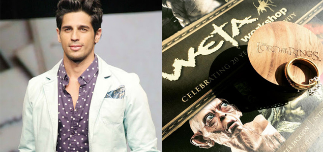 Richard Taylor gifts Frodos ring to Sidharth Malhotra