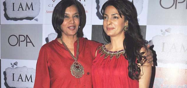 Shabana Azmi turns adviser to ill Juhi Chawla