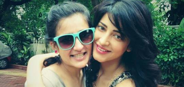 Shruti Haasan wishes her princess sister on B day