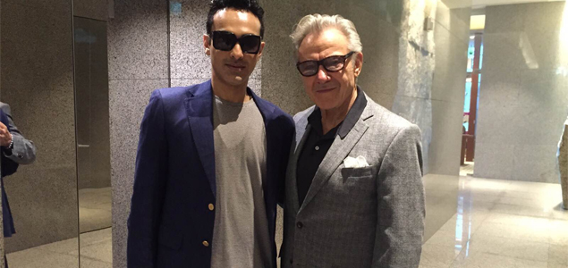 Team Zubaan meets Harvey Keitel at Busan film festival