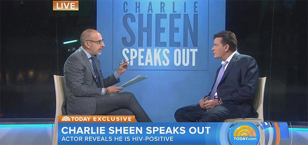 Charlie Sheen reveals he has been HIV positive for the past 4 years