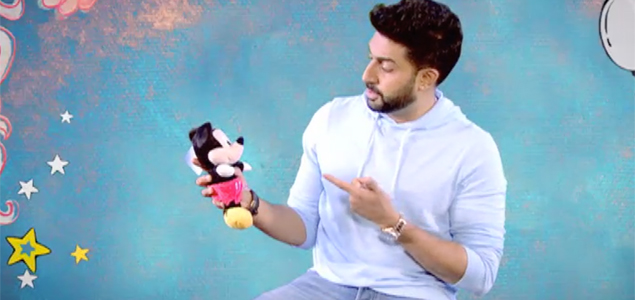 Abhishek Bachchan raps for Mickey Mouse