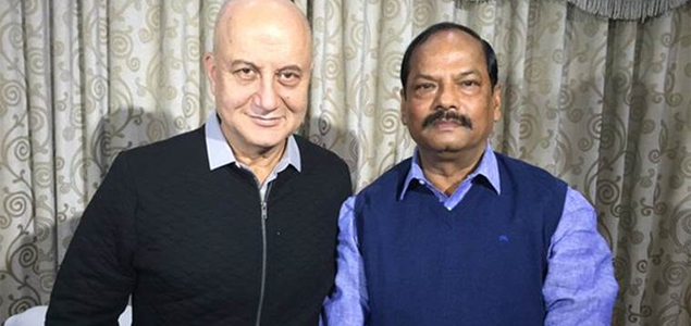 Anupam Kher meets Jharkhand chief minister