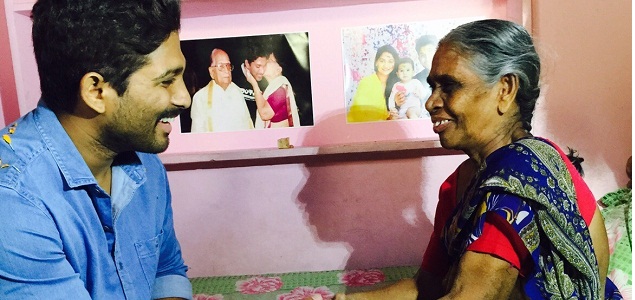 Allu Arjun fulfills the last wish of his terminally ill fan