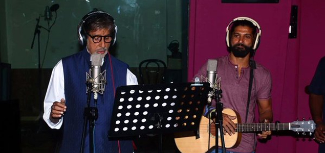 Big B, Farhan record duet for Wazir