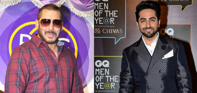 Ayushmann goes shirtless to wish Salman Khan