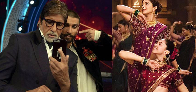 Big B praises Bhansalis Bajirao Mastani music