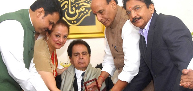 Dilip Kumar honoured with Padma Vibhushan
