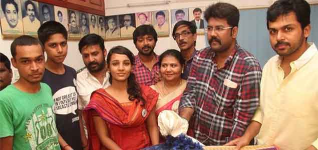 Flood relief activities by Nadigar Sangam