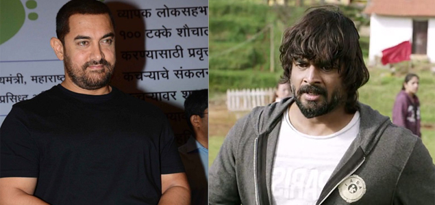 Aamir wishes Hirani, Madhavan for Saala Khadoos 