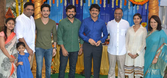 Nagarjuna   Karthi Multistarer to start off next week!