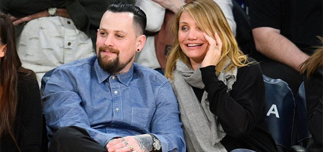Husband Benji Madden gets Cameron Diazs name tattoed on his chest