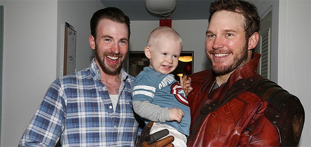 Chris Pratt keeps his promise to Chris Evans, visits childrens hospital as Star Lord