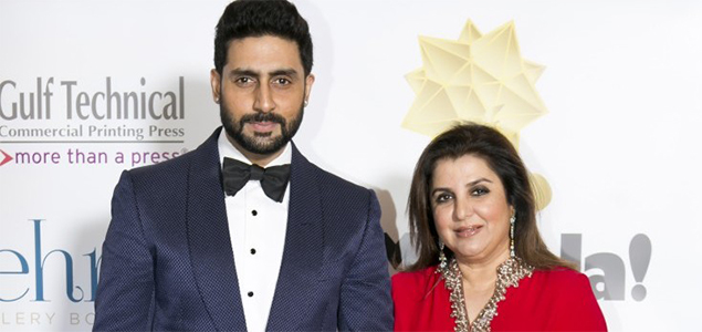 Abhishek Bachchan shows off his culinary skills on Farah Khans cookery show