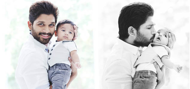 Allu Arjuns son in S/O Satyamurthy!