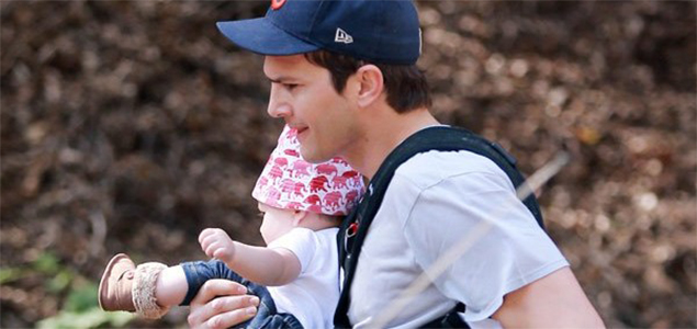 Ashton Kutcher wants mens restrooms to have diaper changing stations