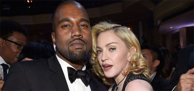 Madonna praises Kanye West, calls him the black Madonna