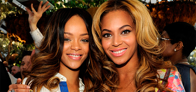 Rihannas team denies rumours that the b  ch in her new song is Beyonce