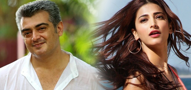 Shruthi Haasan for Ajith in Thala 56