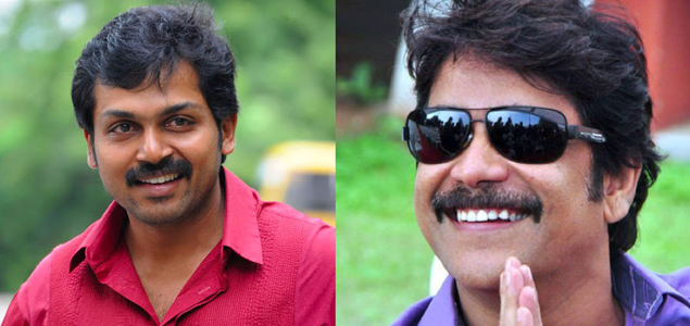 Karthi and Nagarjuna start their project