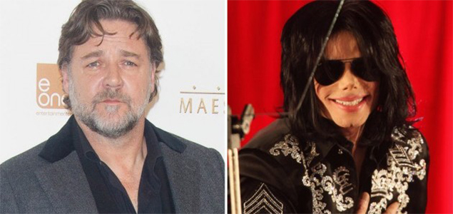 Russell Crowe used to get prank calls from Michael Jackson making childish jokes
