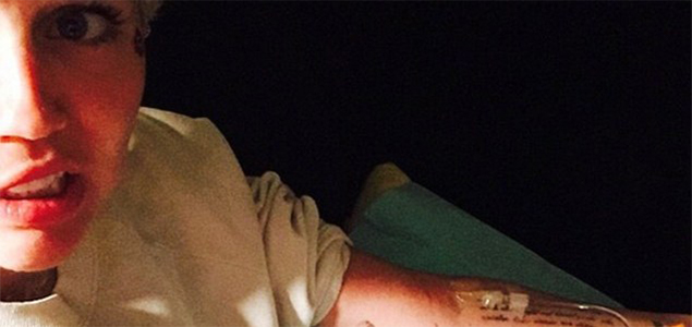 Miley Cyrus reveals use of a drip to pump nutrients into her body