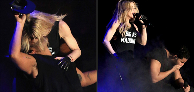 Madonna warns her fans (and her younger self) against kissing Drake