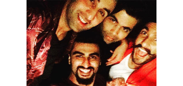 Arjun Kapoor parties hard with Ranveer, Ranbir Kapoor and Karan Johar on his 30th birthday