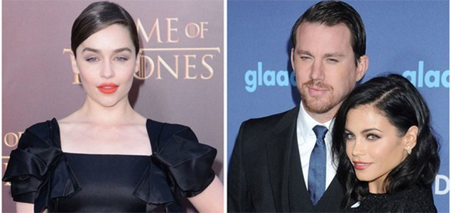 Emilia Clarke wanting sex with Channing Tatum & wife Jenna Dewan made Jennas month