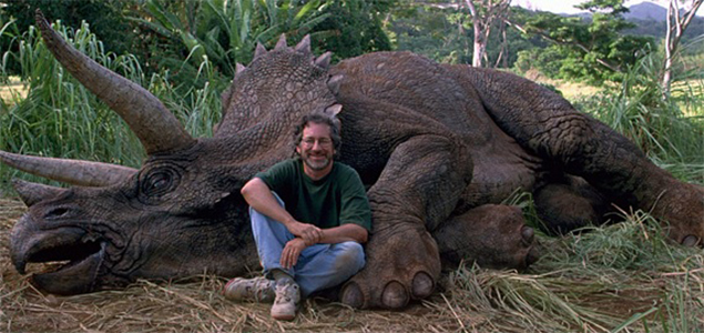 Steven Spielberg calls his 1993 Jurassic Park a technological benchmark for Hollywood