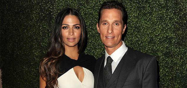 Matthew McConaugheys and wife Camila Alvess marriage not heading towards splitsville