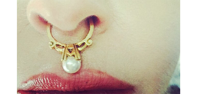 Madonna shows off her new septum piercing on Instagram, because shes Madonna