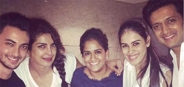 Priyanka Chopras mother throws star studded surprise birthday bash on her 33rd bday
