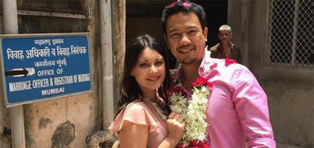 Minissha Lamba marries longtime beau Ryan Tham at a city court