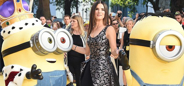 Sandra Bullock says that even though you cant understand the Minions, you feel them